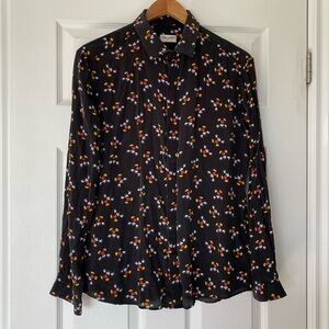 Yves Saint Laurent Paris Mickey
Mouse button up shirt blouse
